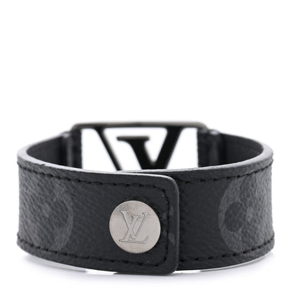 Louis Vuitton Monogram Eclipse Hockenheim Bracelet 21 3 of 6