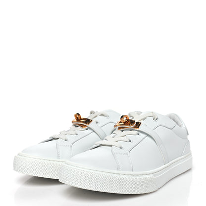 Hermes Calfskin Day Sneakers 38 White 4 of 11