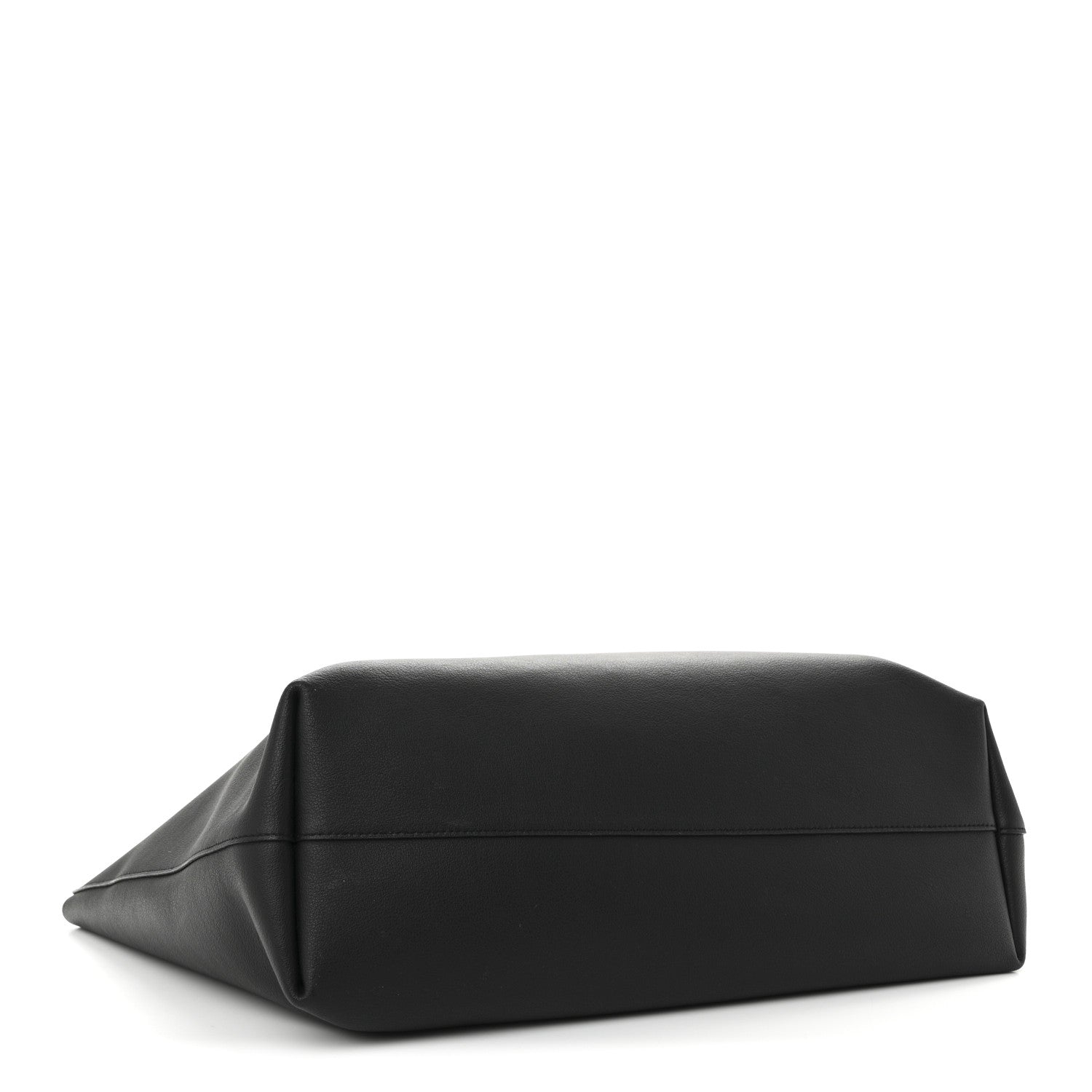 Saint Laurent Calfskin Large Shopping Tote Black 5 of 9