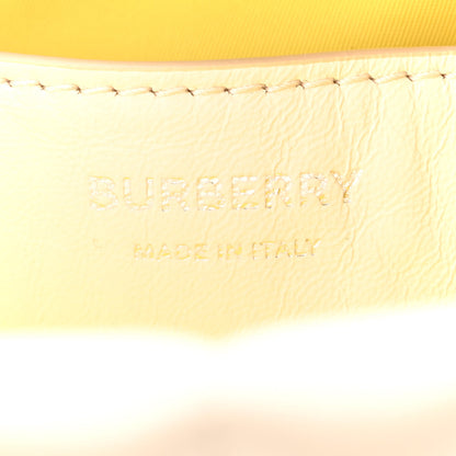 Burberry Lambskin Quilted Small Lola Bucket Bag Pale Vanilla 6 of 9