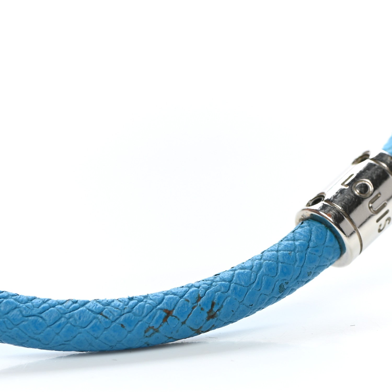 Louis Vuitton Taigarama Split Bracelet Blue Lagoon 4 of 5
