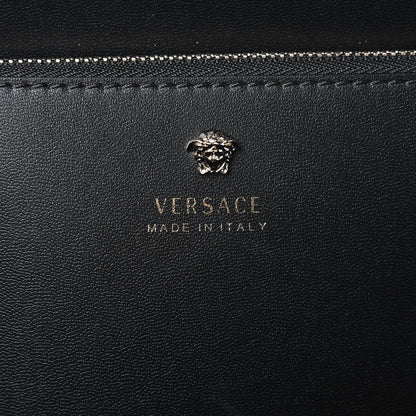 Versace Calfskin Palazzo Shoulder Bag Black 6 of 7
