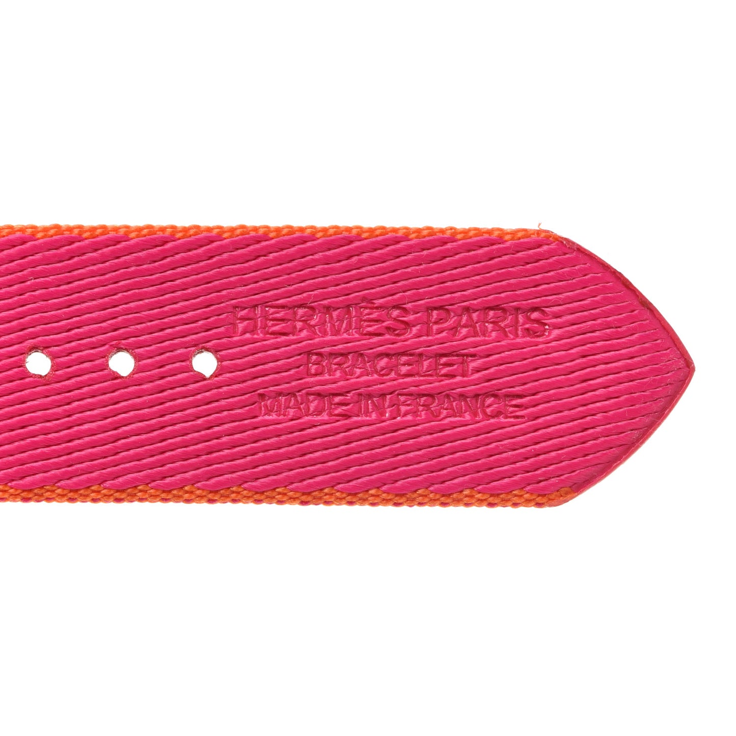 Nylon Weave Apple Watch Single Tour Band 40mm Orange Rose Mexico