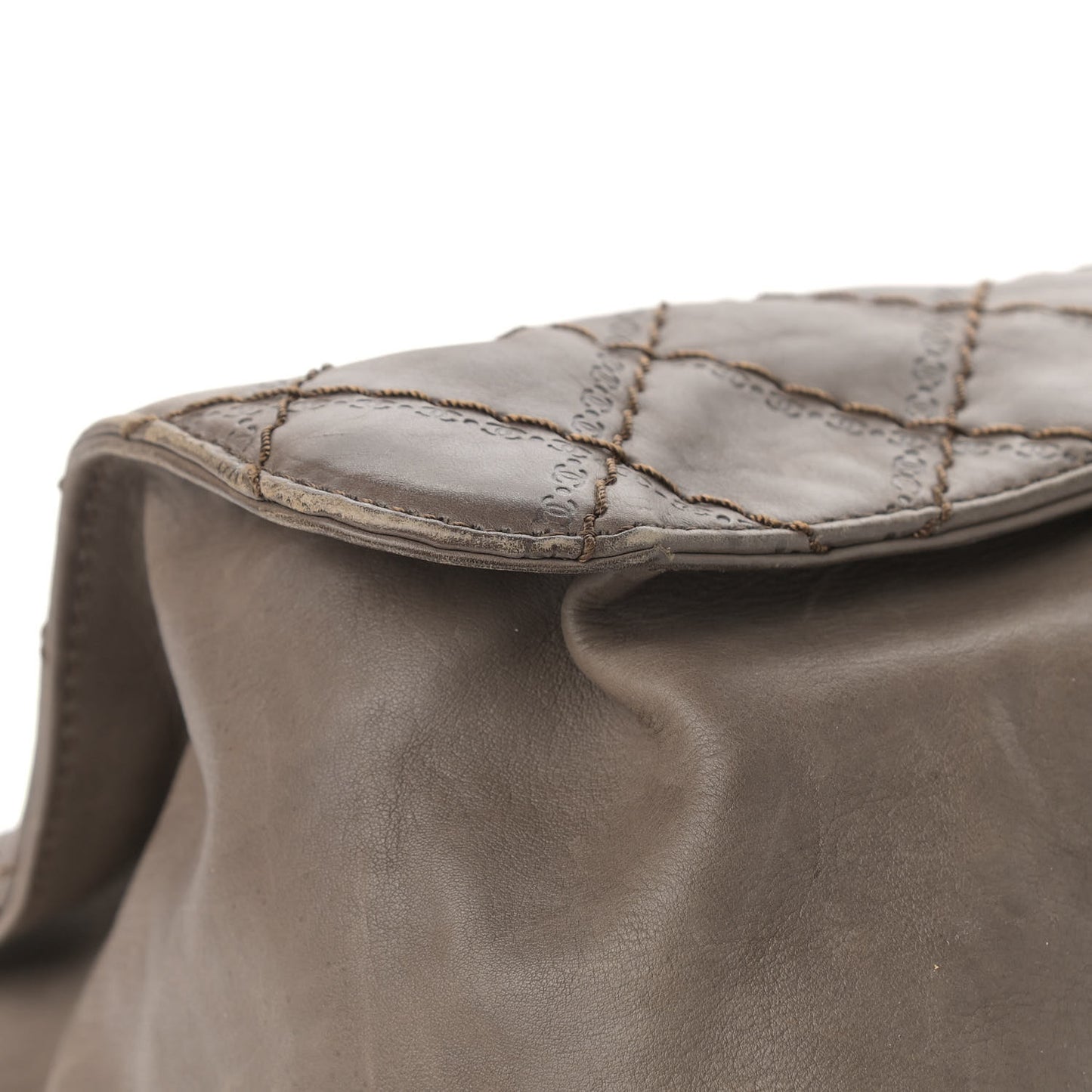 Calfskin CC Crave Tote Taupe