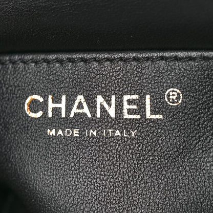 Chanel Lambskin Quilted Mini Heart Charms Flap Black 7 of 12