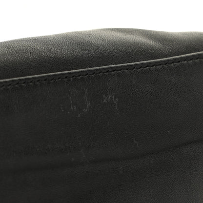 Saint Laurent Calfskin Monogram Belt Bag Black 12 of 19