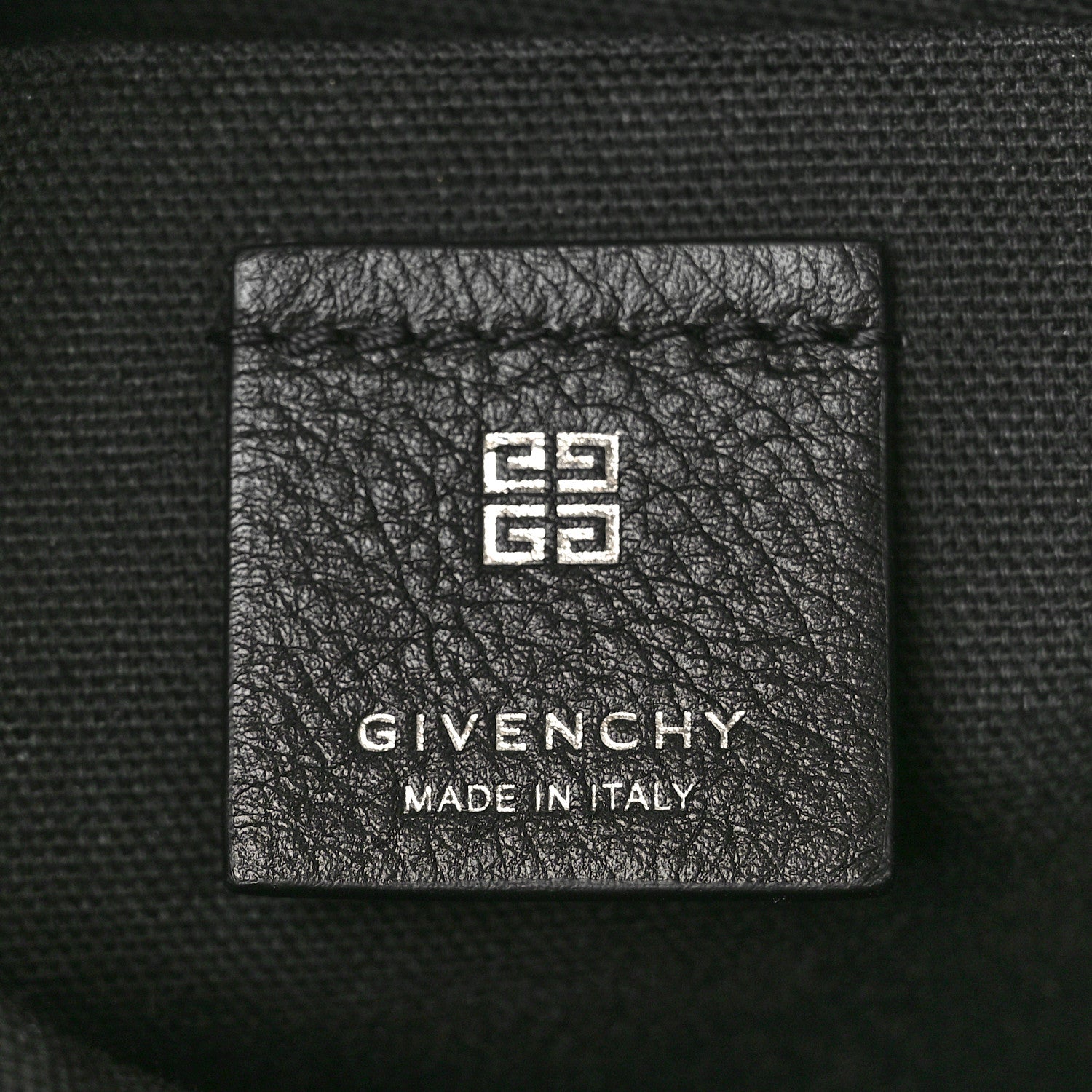 Givenchy Crinkled Calfskin Small Voyou Bag Black 6 of 12