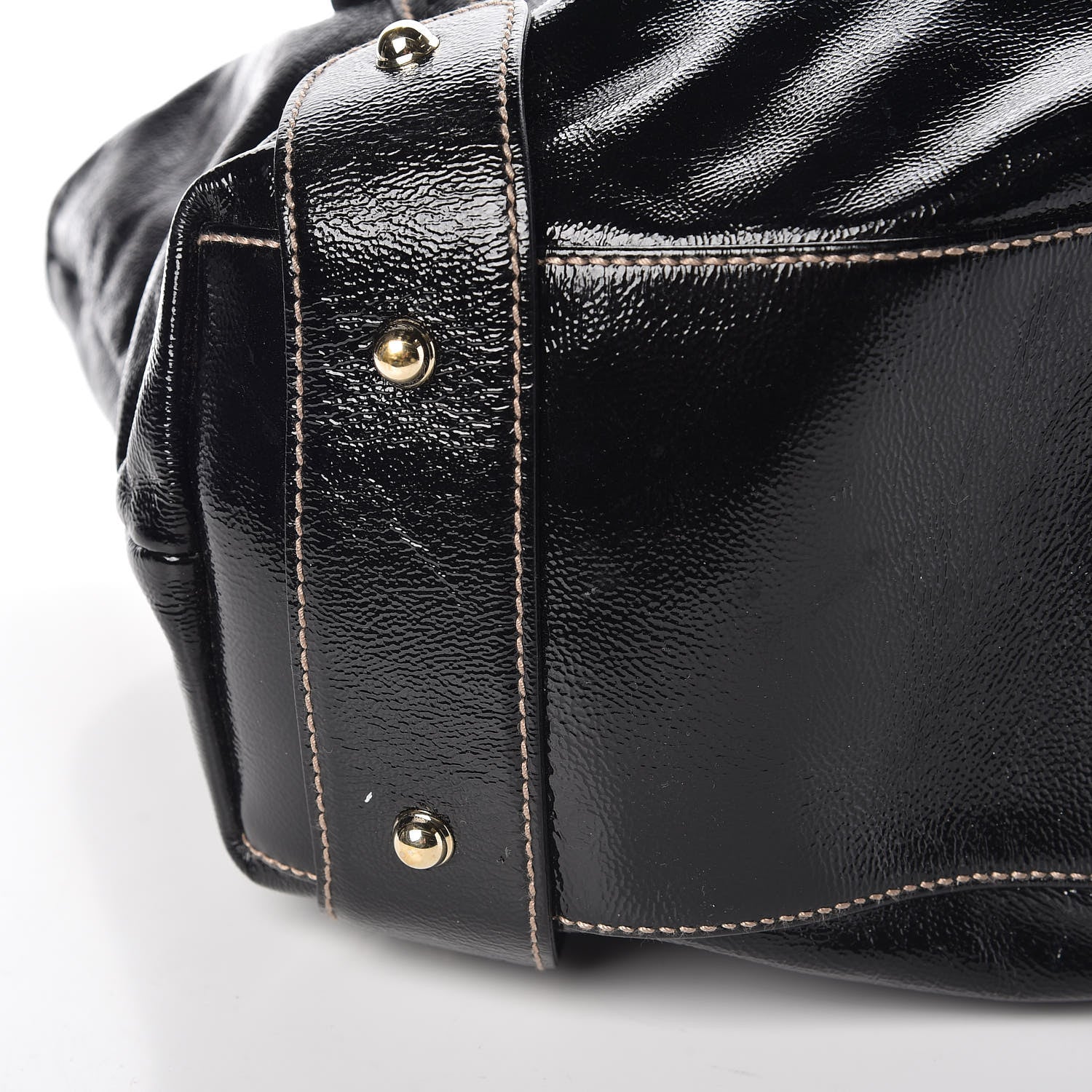 Gucci Patent Medium Pelham Shoulder Bag Black 8 of 11