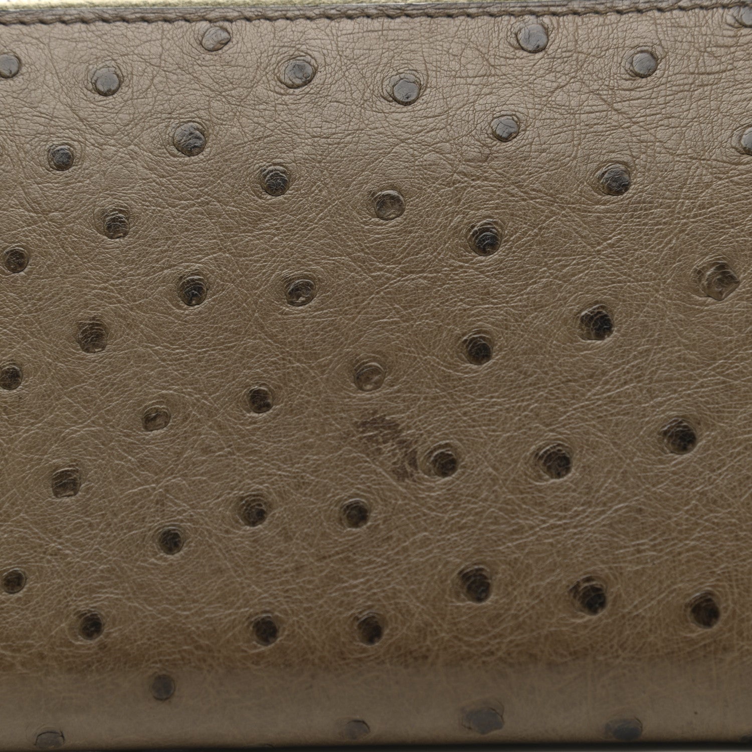 Hermes Ostrich Azap Wallet Gris Tourterelle 7 of 13