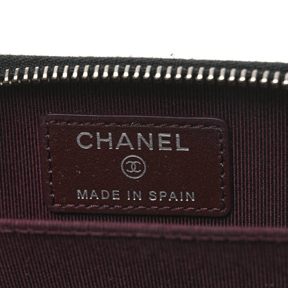 Chanel Caviar Quilted Zip Coin Purse Black 6 of 9