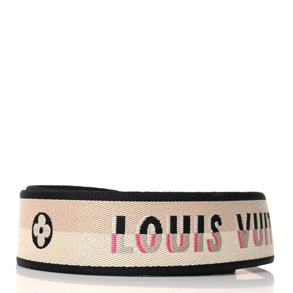 Louis Vuitton Jacquard Speedy Bandouliere 20 Shoulder Strap Black 1 of 4