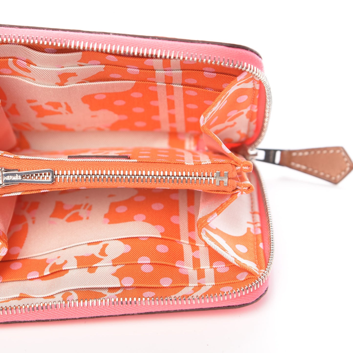 Epsom Silk'In Compact Wallet Rose Azalee