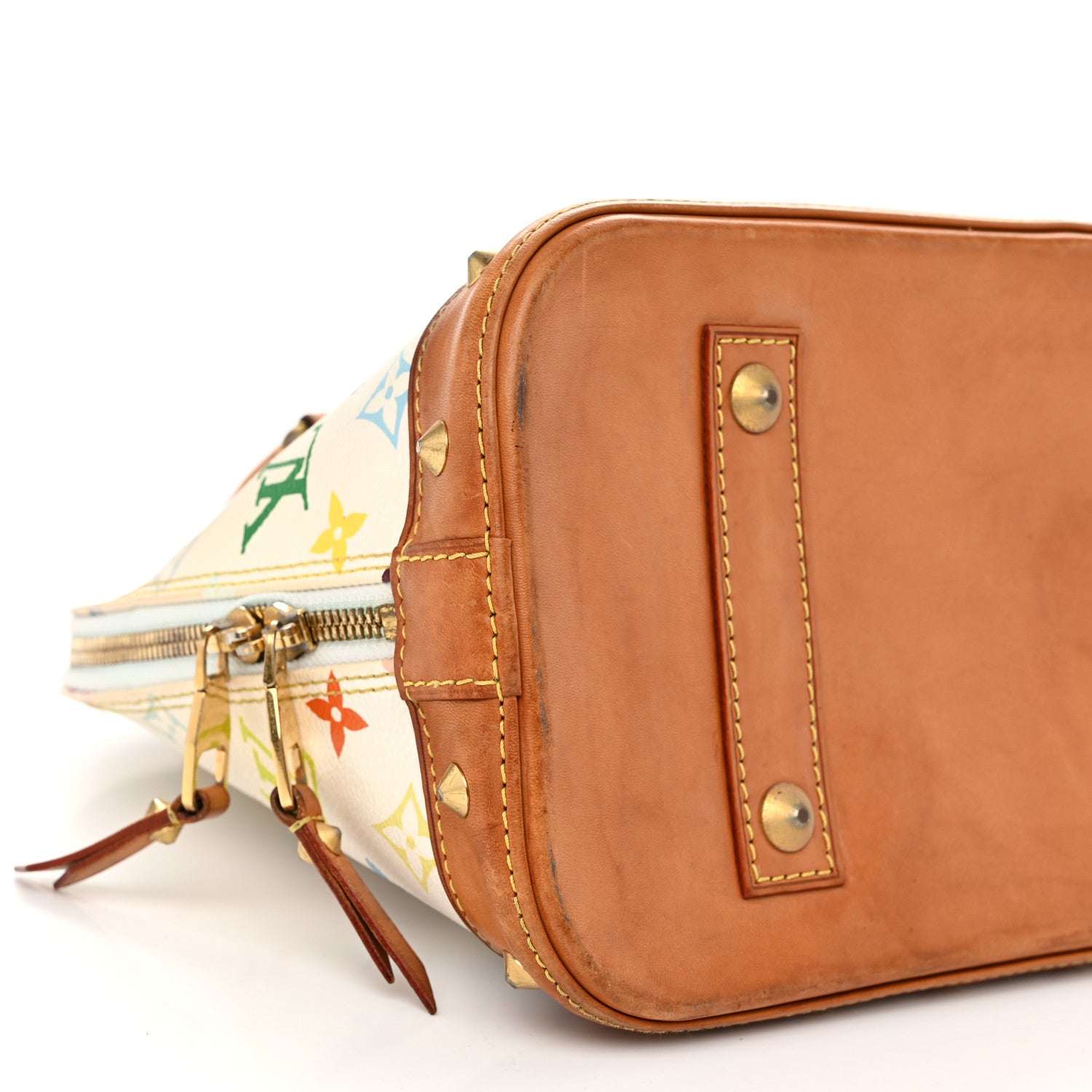 Louis Vuitton Monogram Multicolor Alma PM White 9 of 14