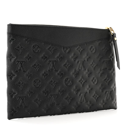 Louis Vuitton Empreinte Daily Pouch Black 3 of 9