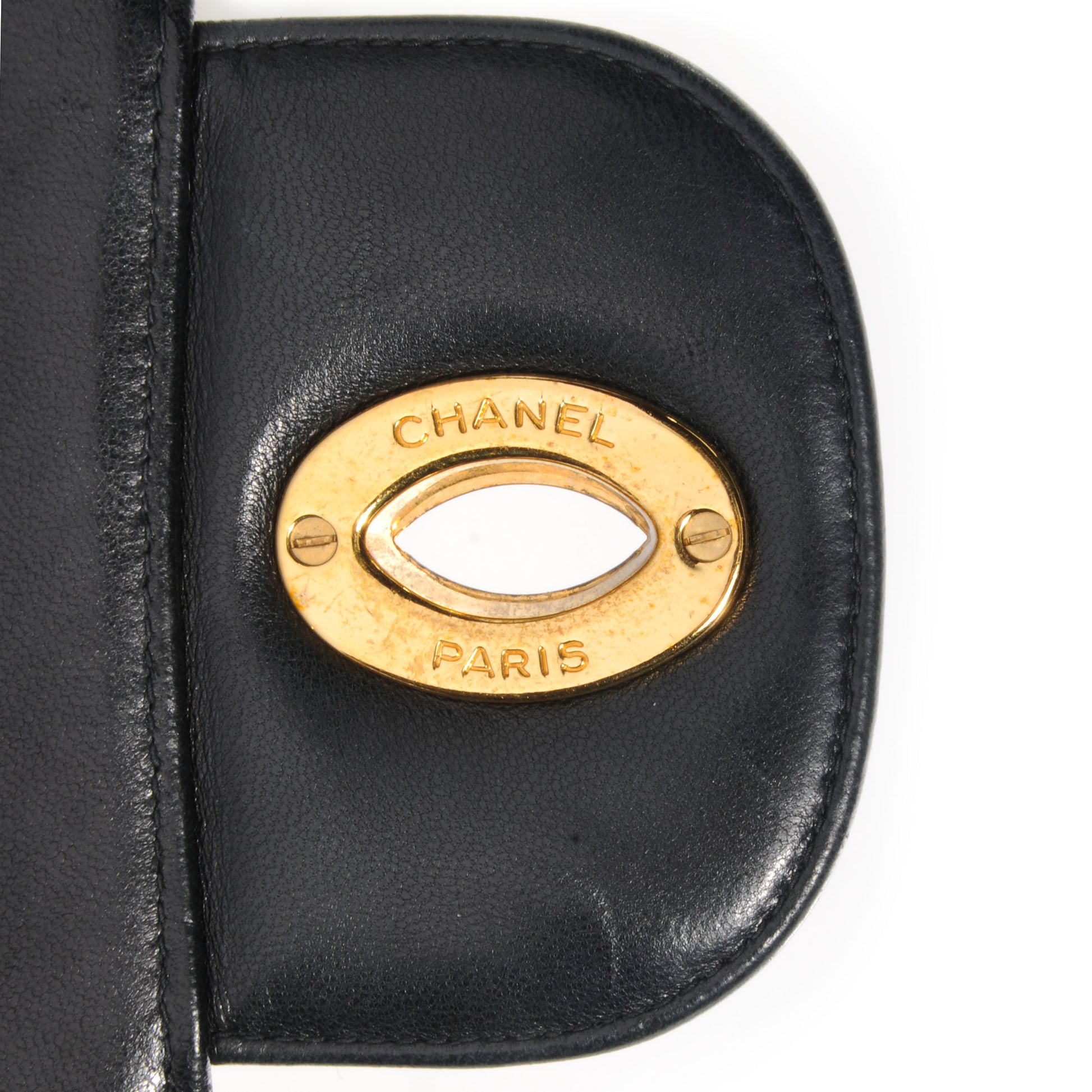 Chanel Lambskin Jumbo Flap Black 9 of 9