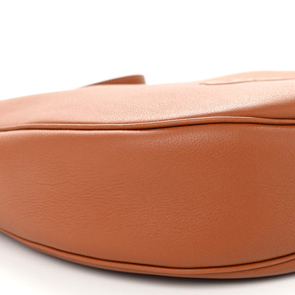 Celine Supple Calfskin Medium Triomphe Heloise Shoulder Bag Tan 10 of 11