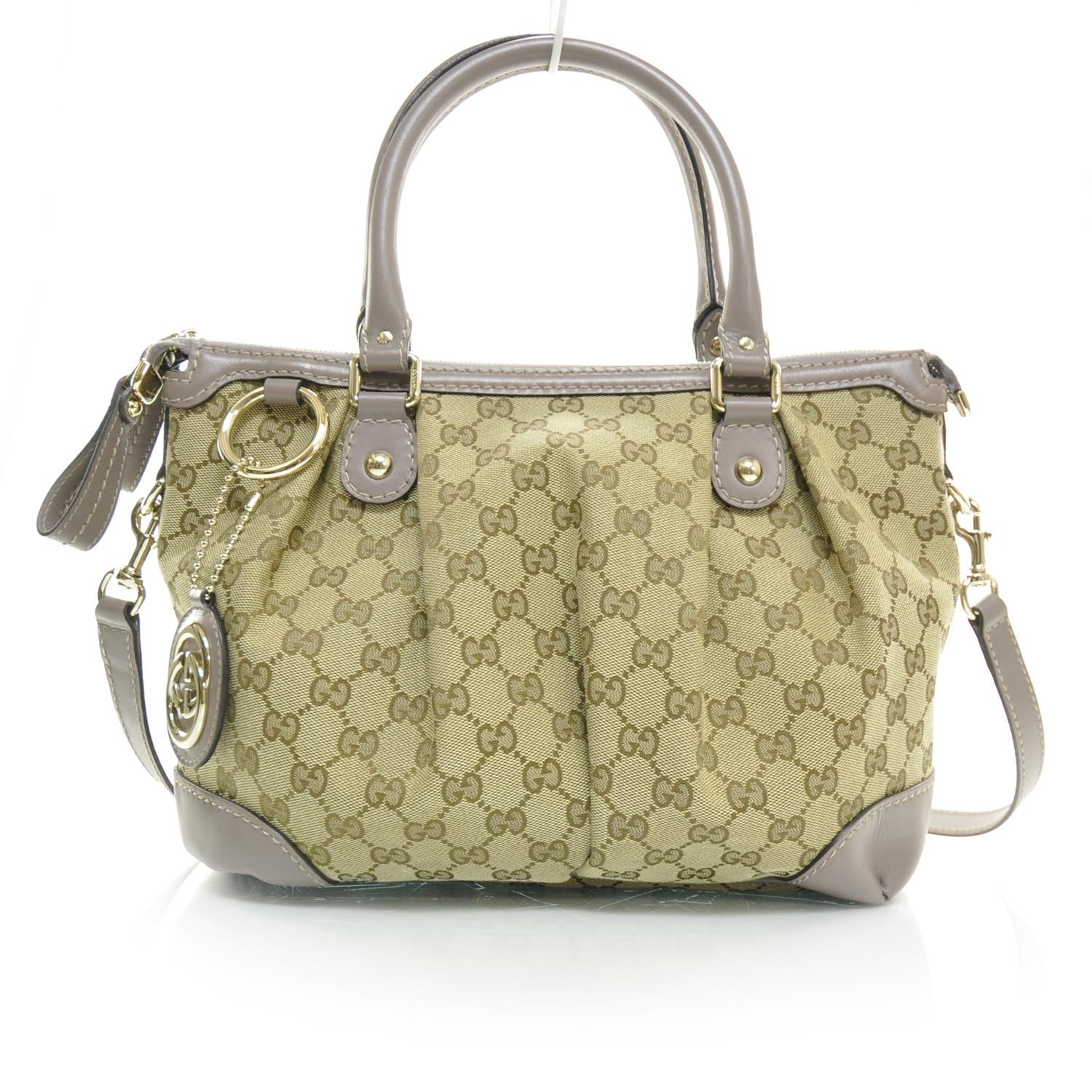 Gucci Monogram Sukey Top Handle Bag 1 of 9
