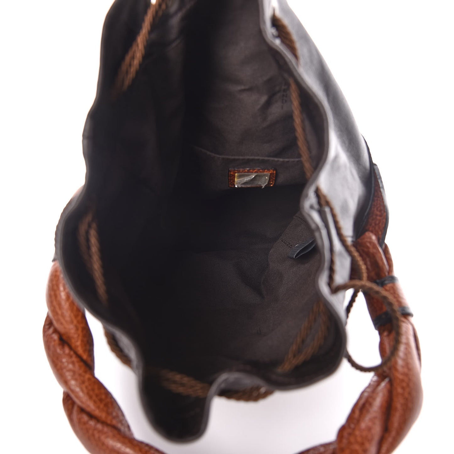 Zucca Small Palazzo Bucket Bag Tobacco