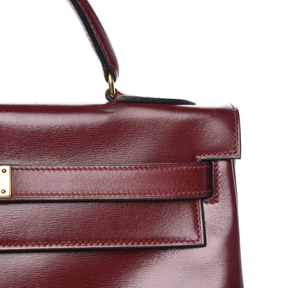 Hermes Box Kelly Retourne 32 Rouge H 23 of 38