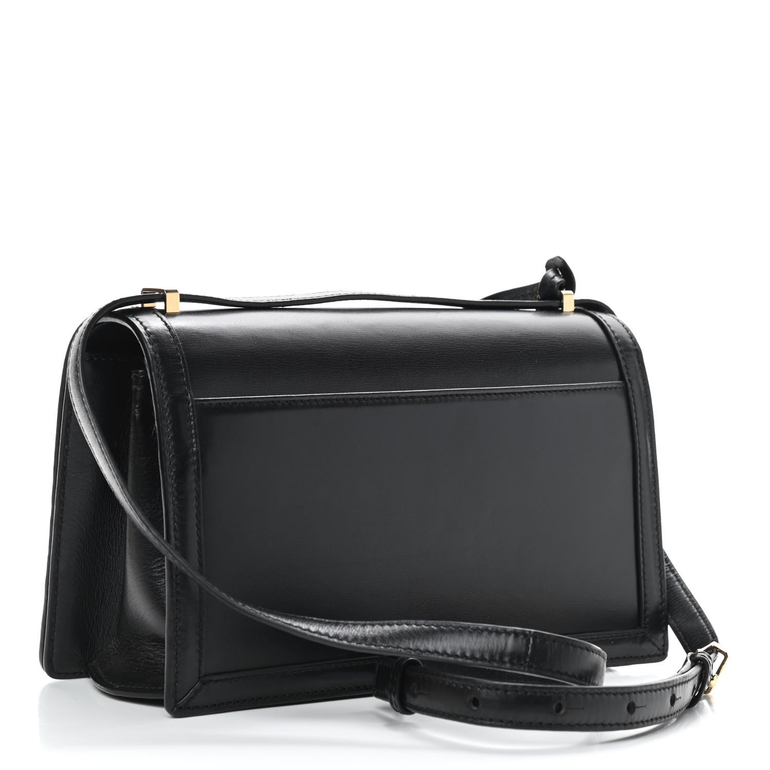 Loewe Calfskin Medium Barcelona Shoulder Bag Black 3 of 8