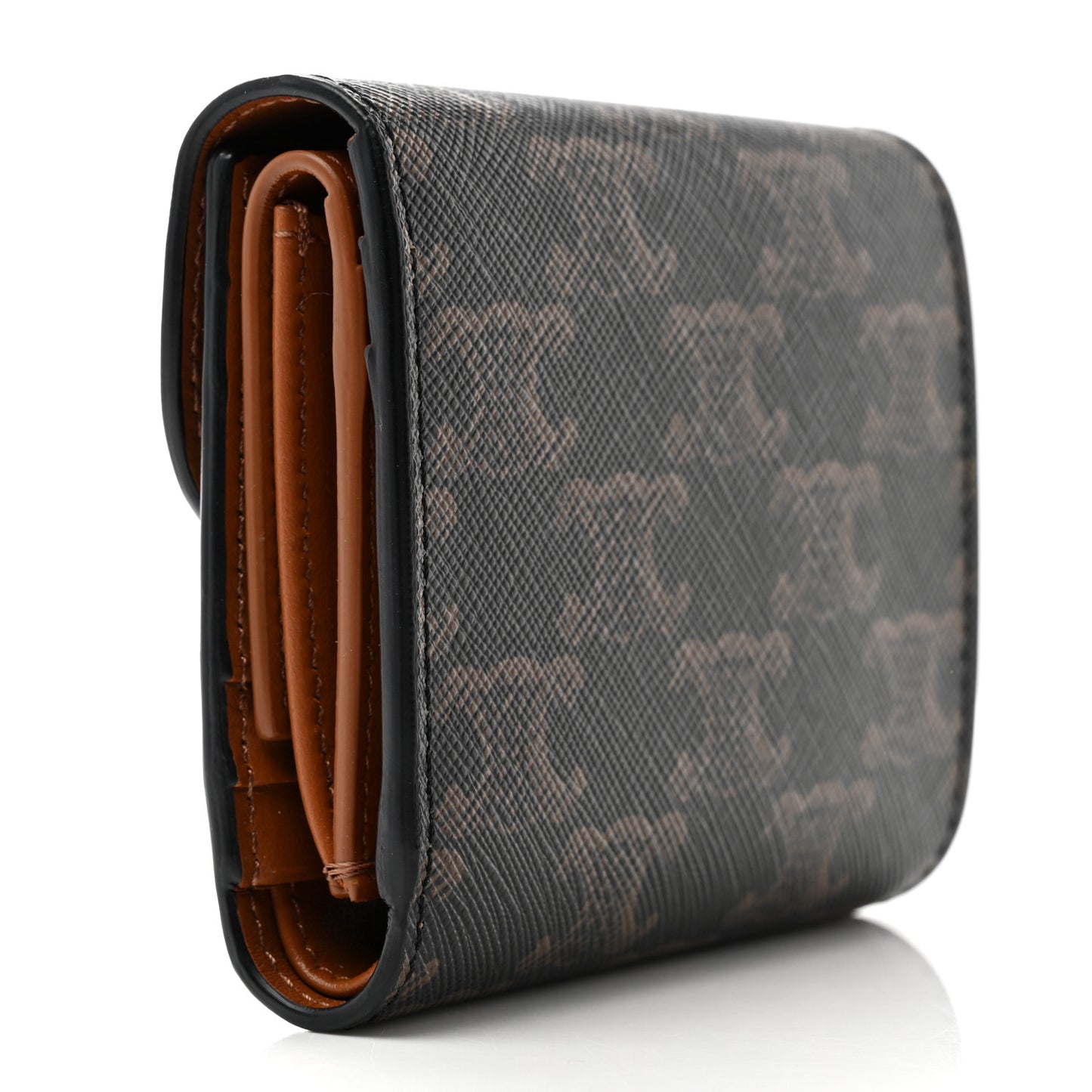 Triomphe Canvas Small Triomphe Wallet Tan