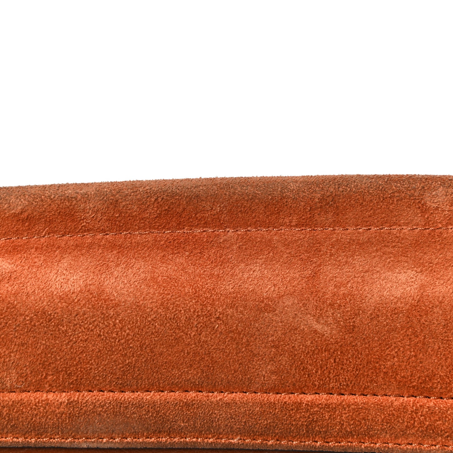 Suede Calfskin Medium Faye Shoulder Bag Tobacco