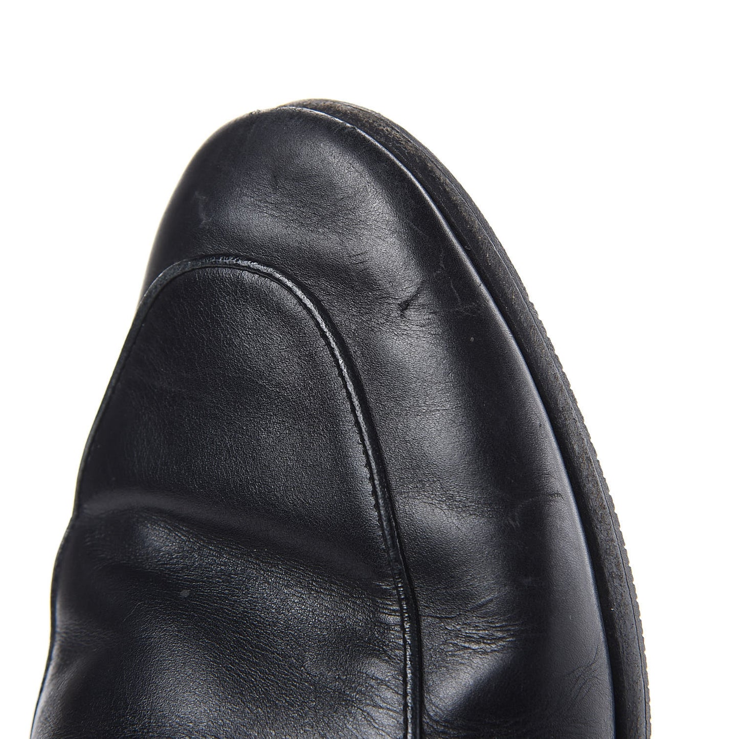 Calfskin Womens Jordaan Loafers 38 Black