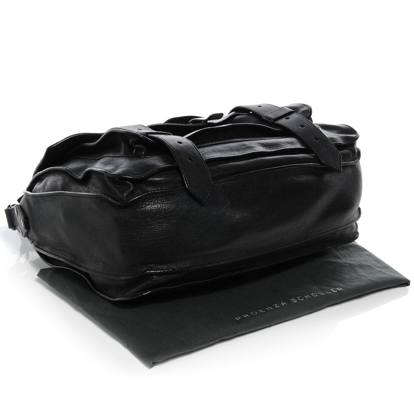 Lambskin PS1 Medium Satchel Black