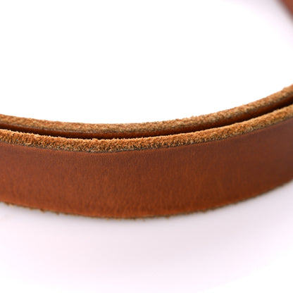 Gucci Cuoio Toscano Nickel Double Double G 30mm Belt 80 32 Cuir 8 of 9