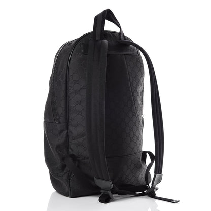 Gucci Nylon Monogram Slim Backpack Black 3 of 11