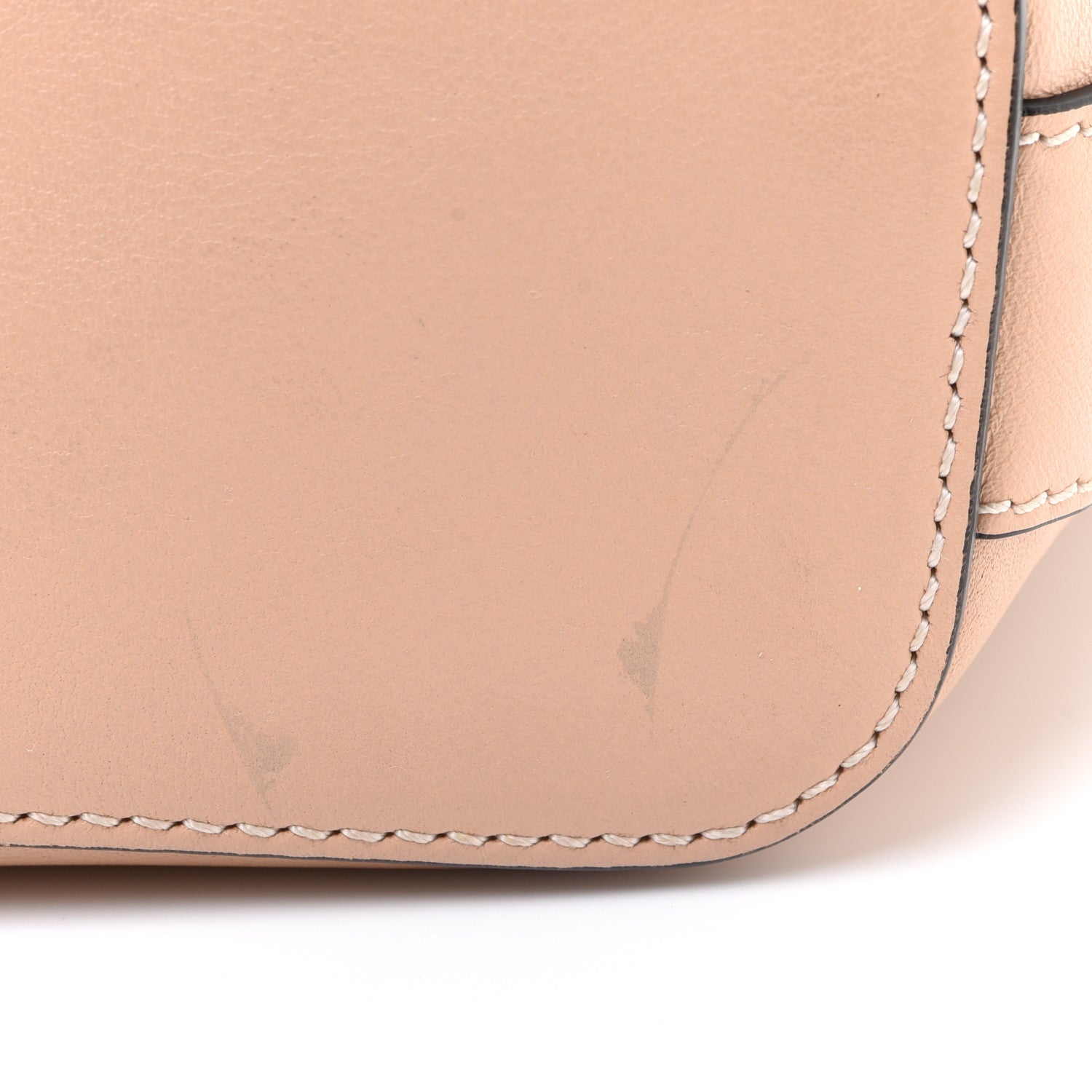 Chloe Calfskin Gala Small Bucket Bag Blush Nude 12 of 15