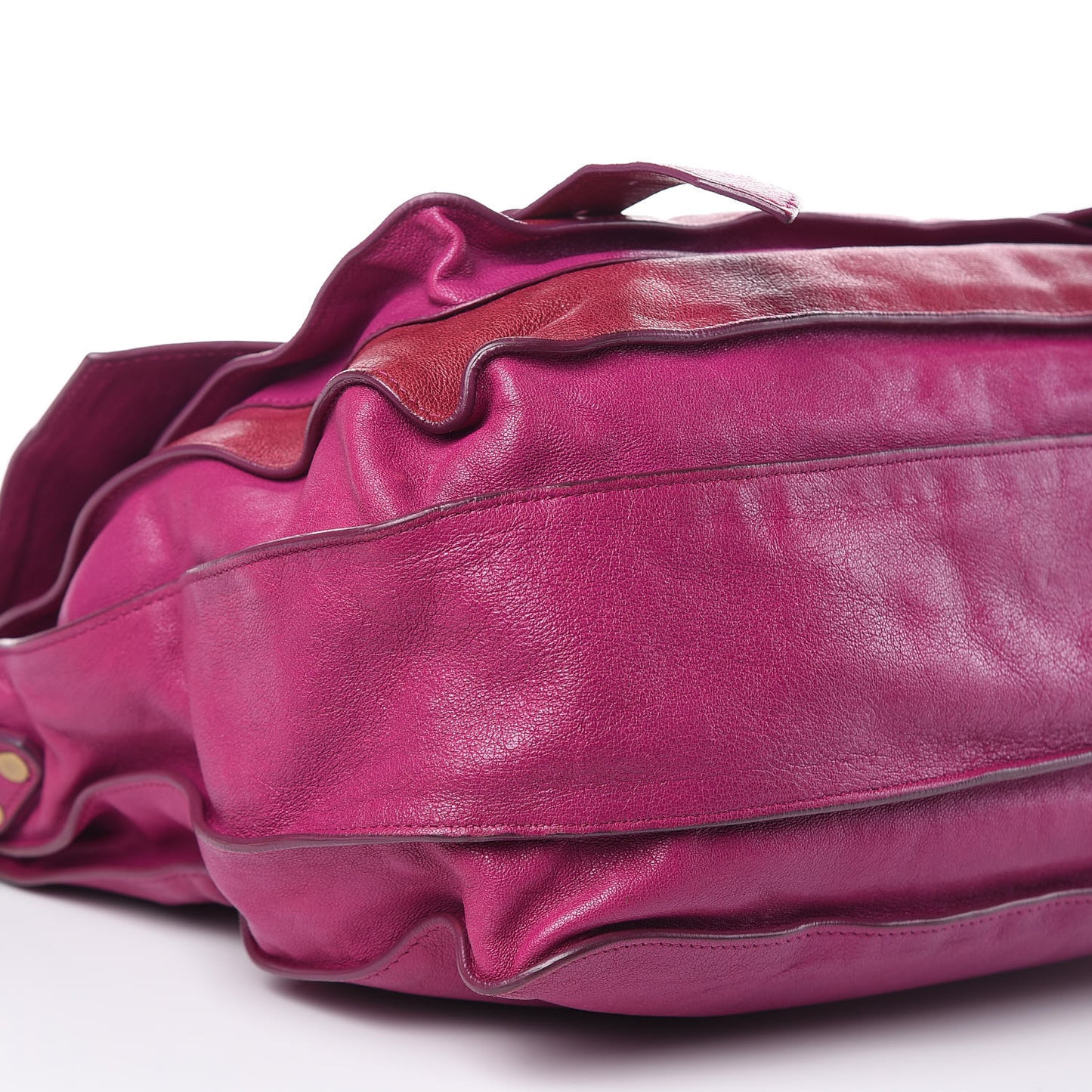 Lambskin Large Bi-Color PS1 Satchel