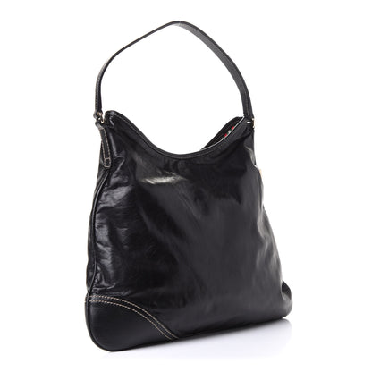 Gucci Calfskin Medium New Britt Hobo Black 2 of 7
