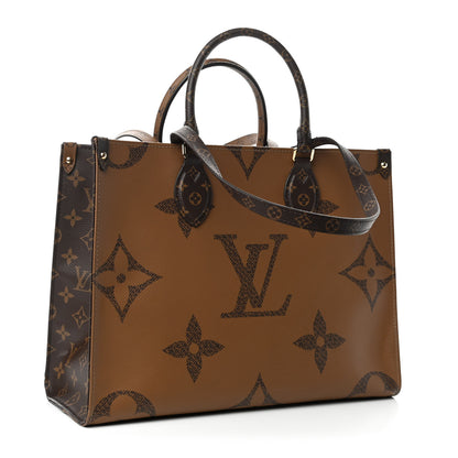 Louis Vuitton Reverse Monogram Giant Onthego MM 3 of 9