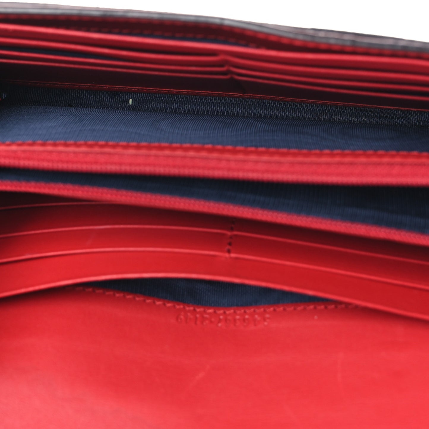 GG Supreme Monogram Blooms Continental Wallet Blue