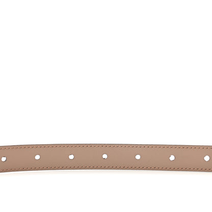 Gucci Calfskin Double G 20mm Belt 80 32 Porcelain Rose 4 of 7