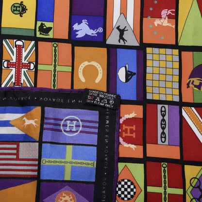 Hermes Silk en Voyage Stole Scarf 90 3 of 3