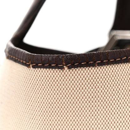 Hermes Toile Swift Picotin 18 PM Chocolate 11 of 11