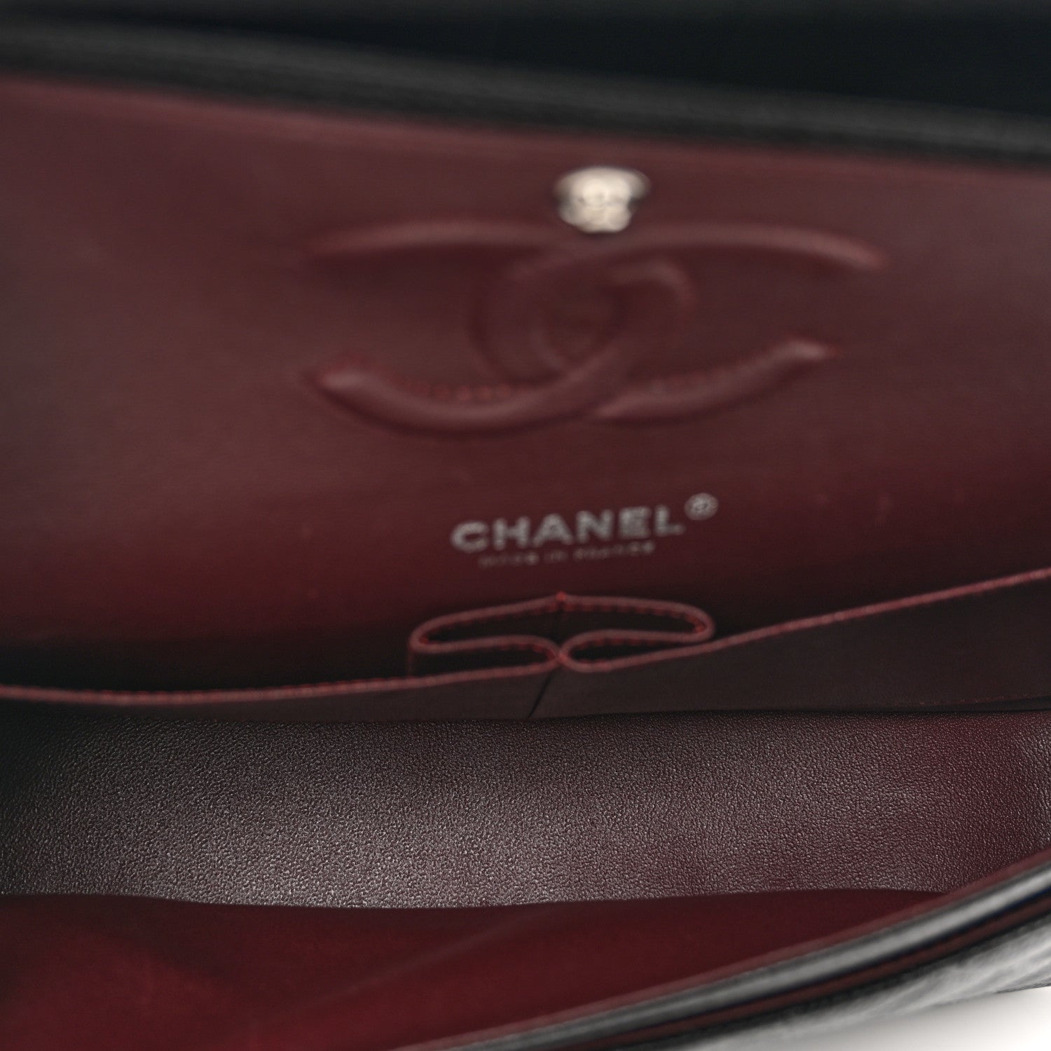 Chanel Caviar Quilted Medium Double Flap Black 6 of 10