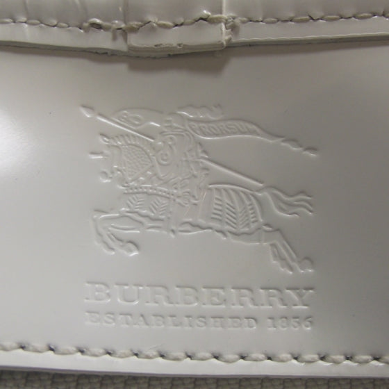 Burberry Nova Check Tote White 8 of 10