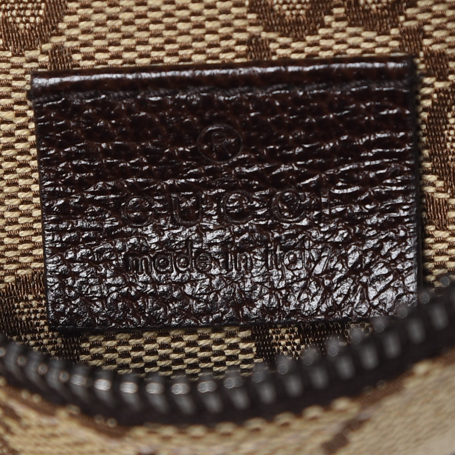 Gucci Monogram Web Belt Bag Dark Brown 6 of 10