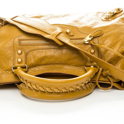 Balenciaga Agneau Giant 12 Gold Hardware City Jaune Moutarde 8 of 8