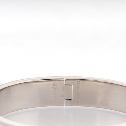 Hermes Enamel Narrow Clic Clac H Bracelet PM White 4 of 4