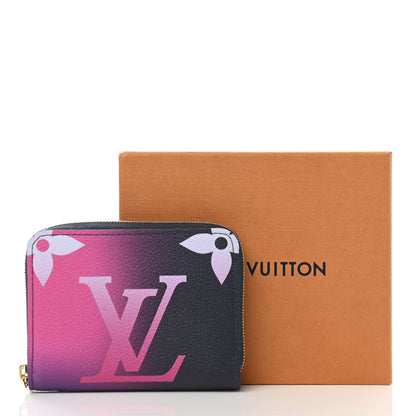 Louis Vuitton Monogram Giant Spring In The City Zippy Coin Purse Midnight Fuchsia 7 of 7