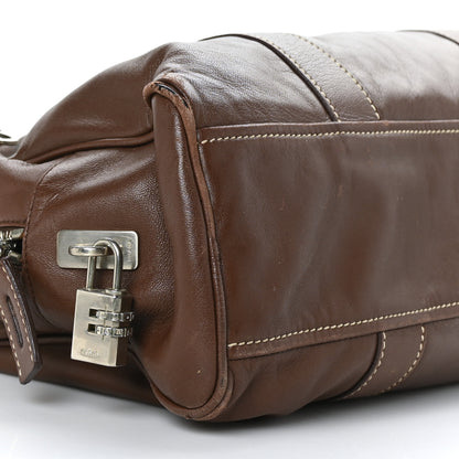 Prada Nappa Hydra Shoulder Bag Terra 7 of 10