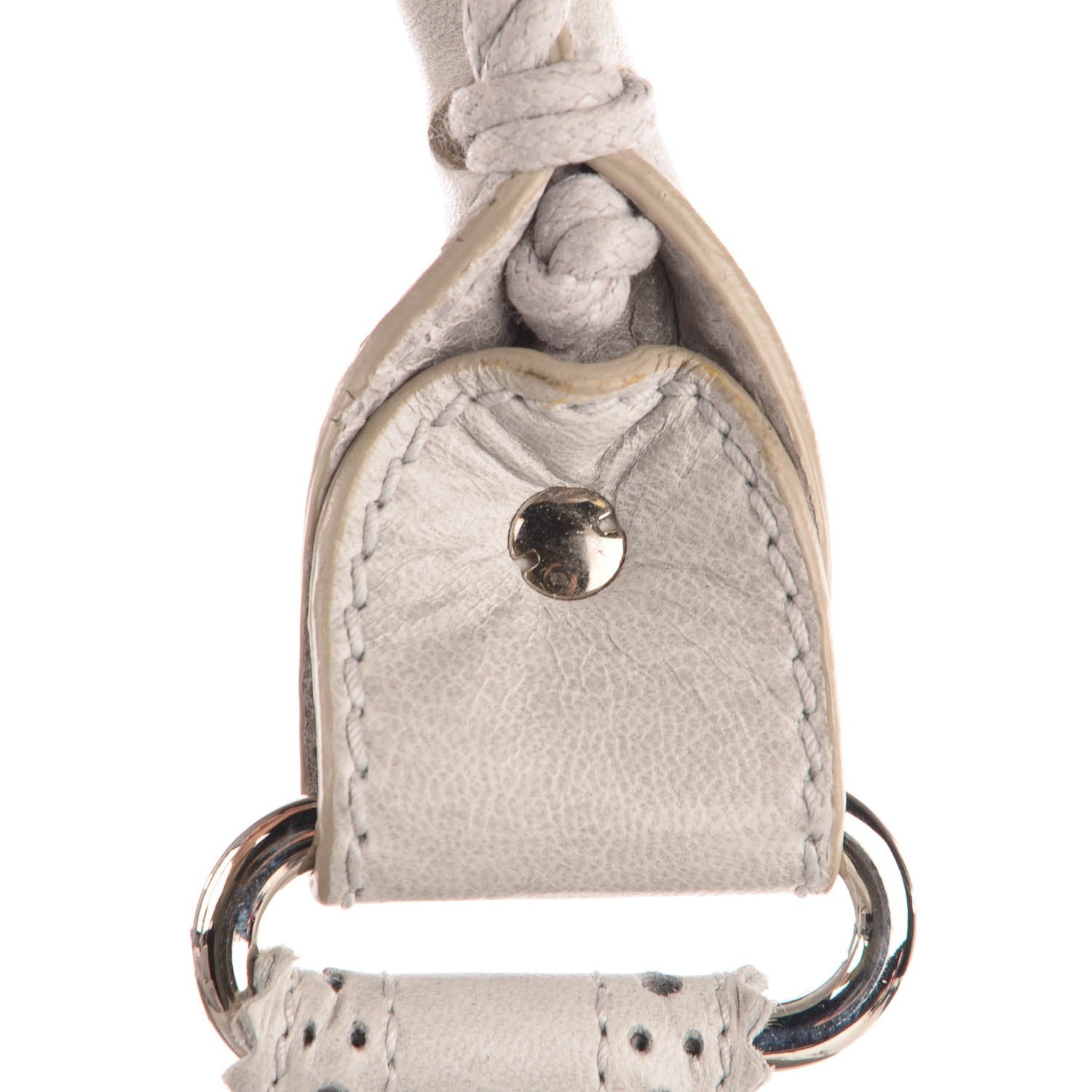 Balenciaga Agneau Giant Brogues Hardware Pompon Argent 14 of 14