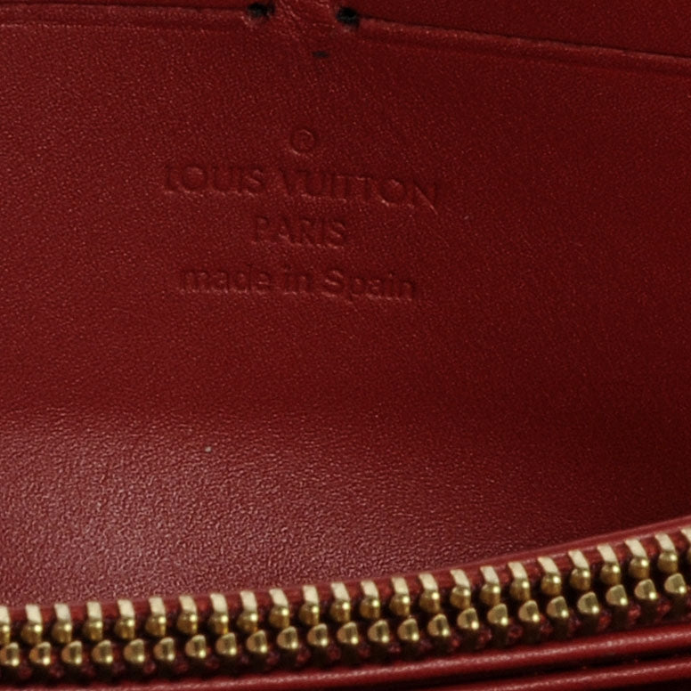 Louis Vuitton Suhali Zippy Wallet Geranium Red 6 of 8