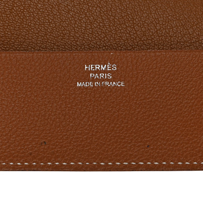 Hermes Evercolor MC2 Magellan Passport Holder Gold 6 of 11