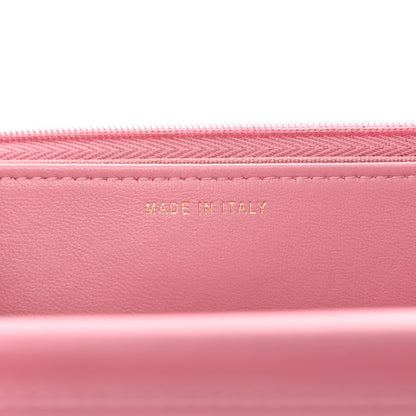 Chanel Tweed Quilted Wallet On Chain WOC Pink 7 of 15