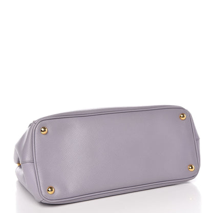 Prada Saffiano Medium Galleria Double Zip Tote Glicine 5 of 9